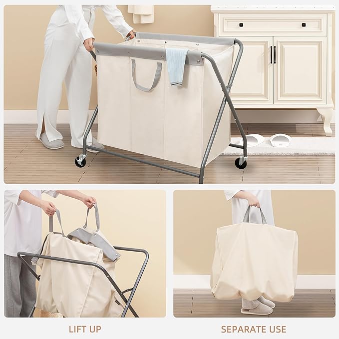 STORAGE MANIAC 160L Collapsible Laundry Hamper