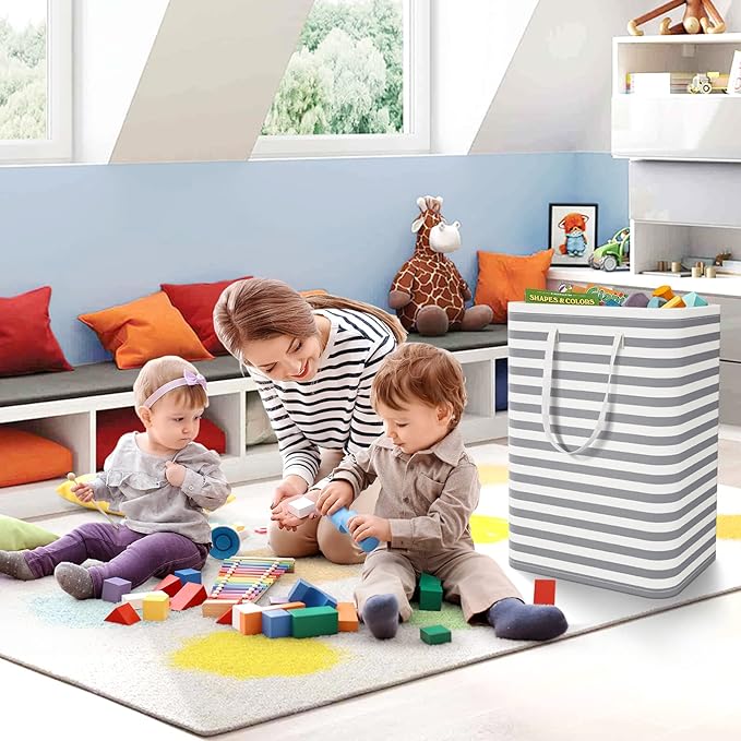 StorageRight Laundry Basket Hamper Large Collapsible Laundry Hamper