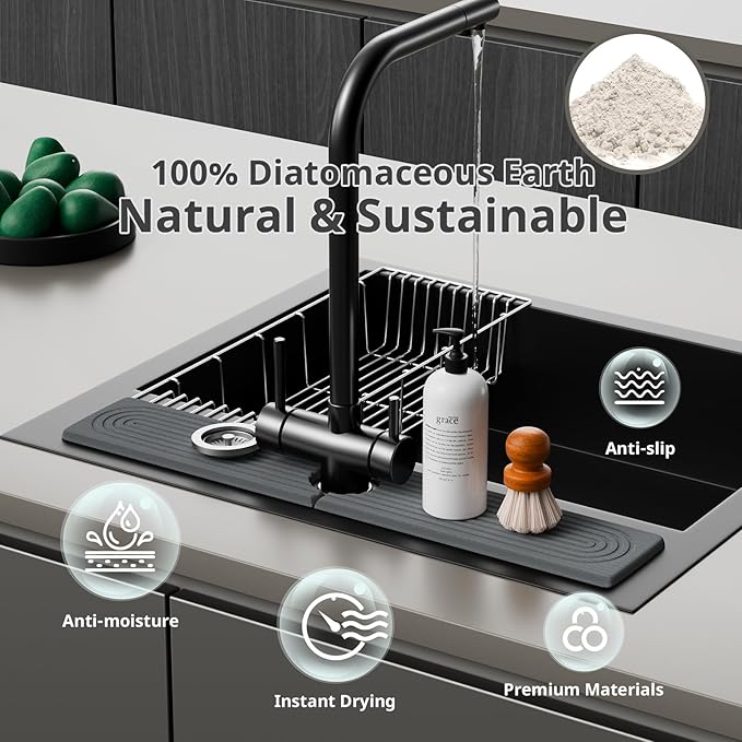Quick Dry Sink Splash Guard