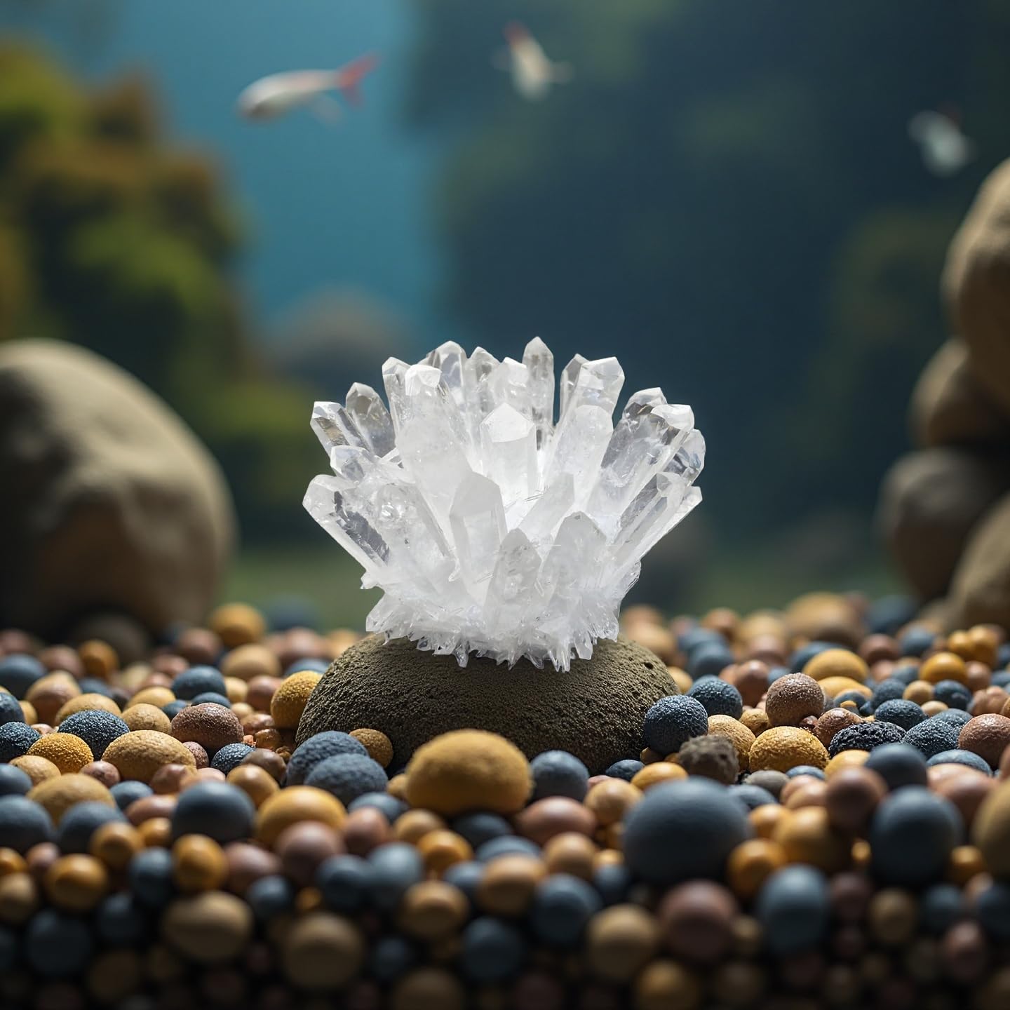 Crystal Cluster Quartz Crystals Crystals Stone White Crystal Cluster Crystal Columnar Crystal Gift Crystal Ornaments Healing Crystal Large Crystals Quartz Crystal