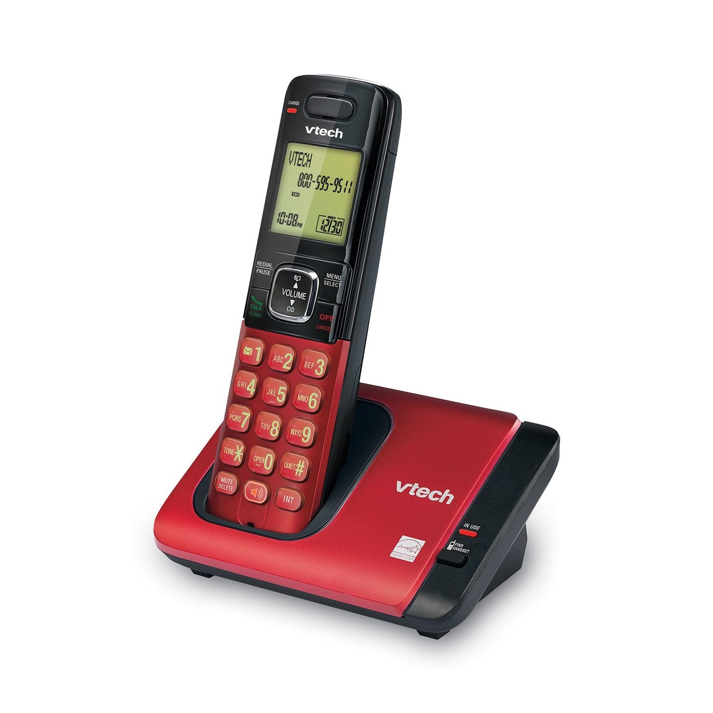 VTech CS6719-2 2-Handset Cordless Phone with Caller ID/Call Waiting, Handset Intercom & Backlit Display/Keypad, Silver