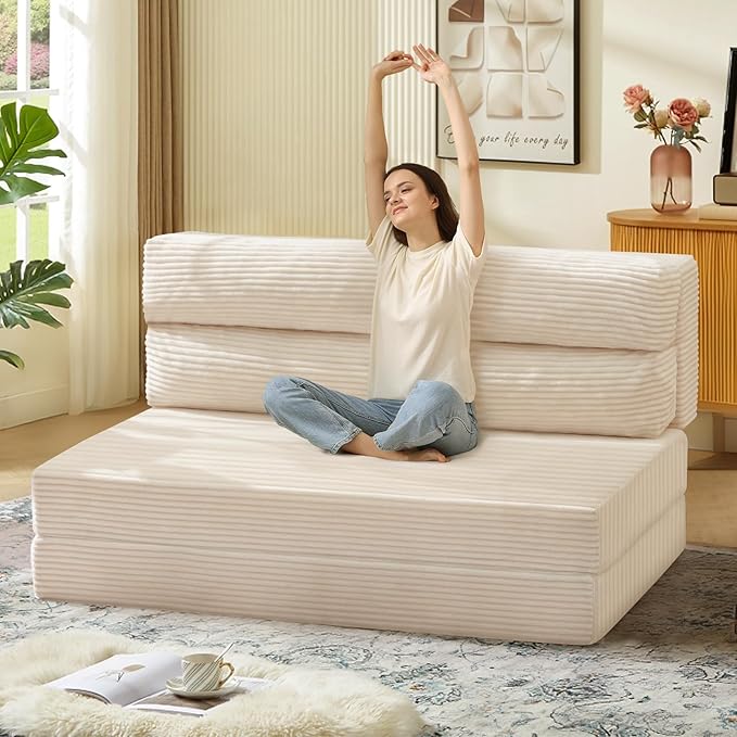 JUIKURY Folding Sofa Bed, Convertible Sleeper Chair