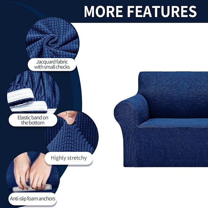 Cupuamon 2026 New Stretch Oversized Sofa Slipcovers Couch Sofa Cover