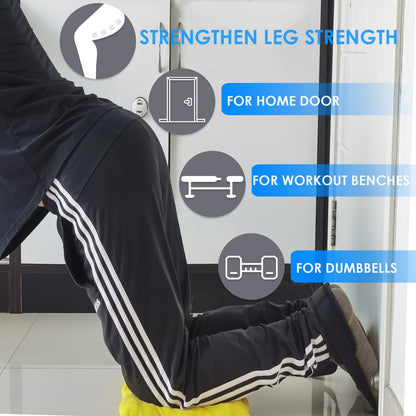 XonyiCos Nordic Strap for Bench – Nordic Curl Strap Hamstring for Strength Training, Leg Exercise | Hamstring Machine Alternative