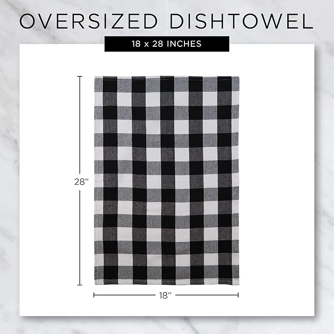 DII Cotton Dish Towel Set Damask Print