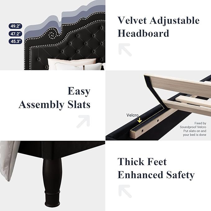 Allewie Full Size Bed Frame