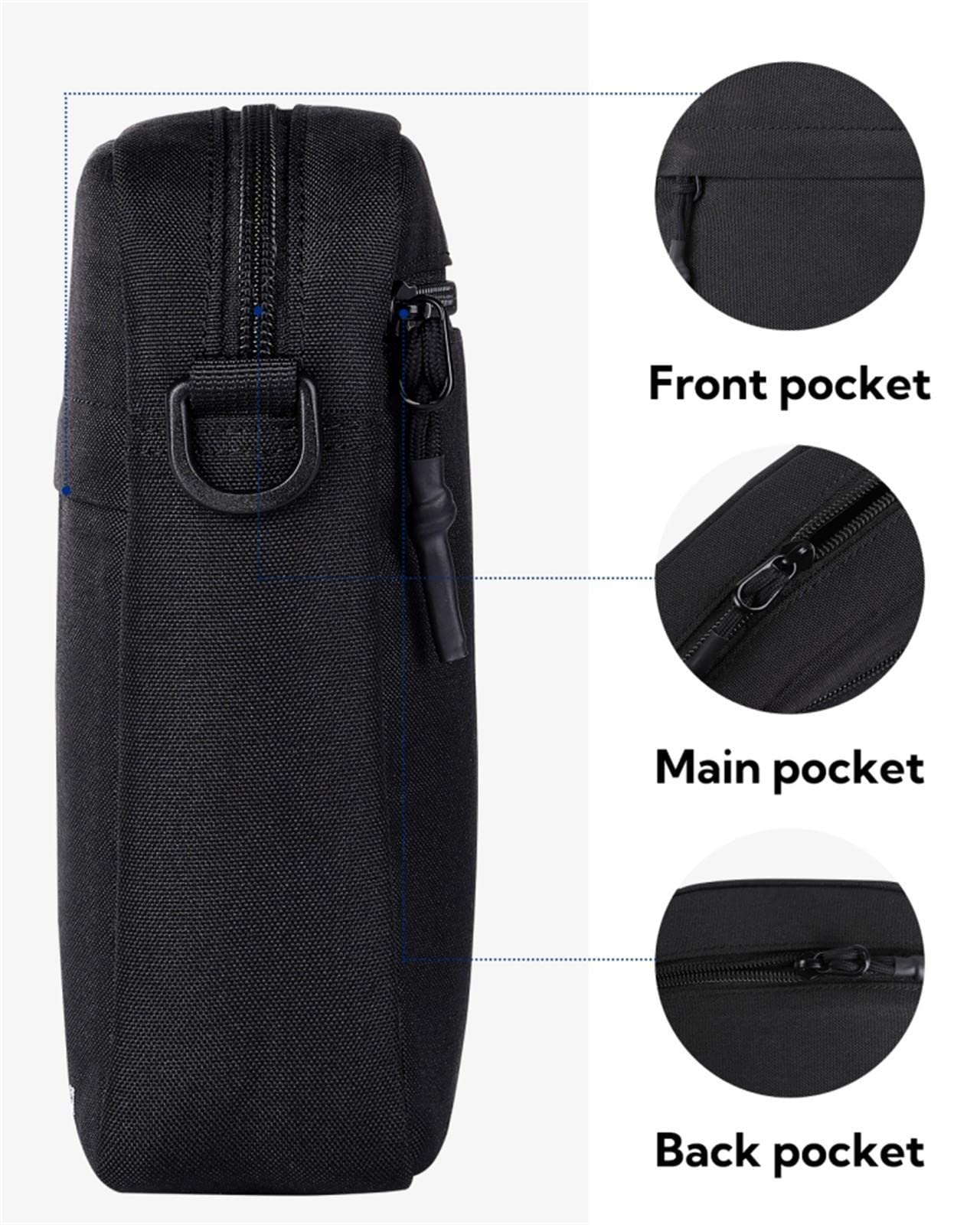 Waterfly Mens Cross Body Bag: Shoulder Bag Small Messenger Bag Casual Crossbody Chest Sling Bag for Working Travel Daily