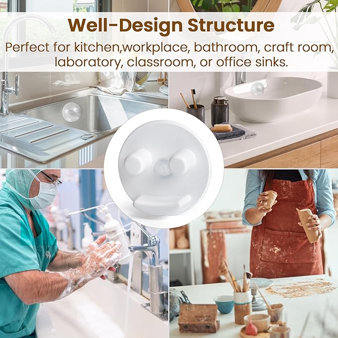 Sponge Holder, Sink Caddy w/Suction Cup Installation, Sponge Organizer