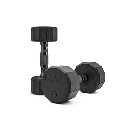 CAP Barbell Coated Dumbbell Weight | Multiple Options Pairs & Sets