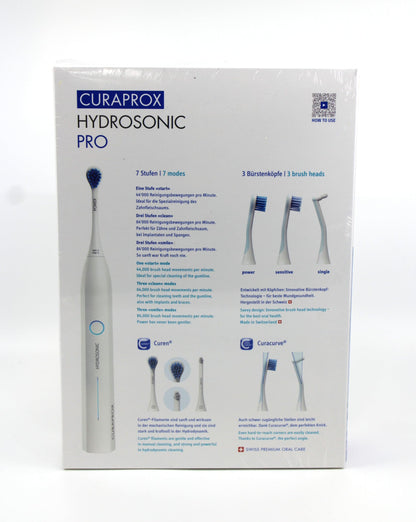 Curaprox Hydrosonic Pro Sonic Toothbrush - Curaprox Electric Toothbrush for Adults with 7 Cleaning Levels.