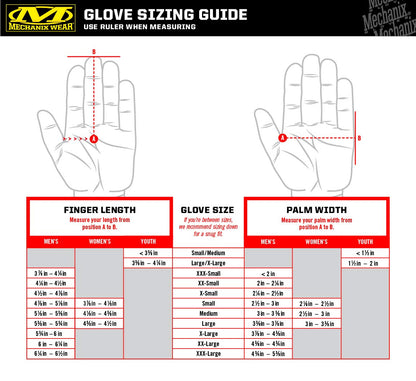 Mechanix Wear - Original Covert Gloves (XX-Large, Black) MG-55-012