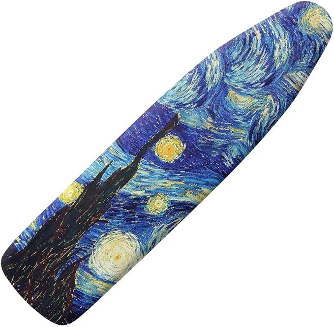 Starry Night Ironing Board Cover and Pad Standard Size Van Gogh Padded Table