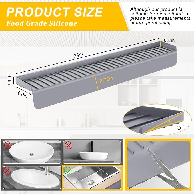 Silicone Sink Edge Protectors