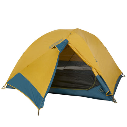 Kelty Far Out Backpacking Tent + Tent Footprint Package, 2 or 3 Person Capacity, Backpacking Starter Kit and Camping Shelter, Stuff Sack Included (3 Person)