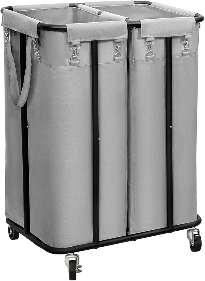 WOWLIVE Double Laundry Hamper