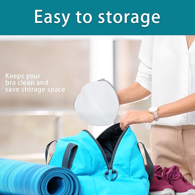 Shappy 6 Pieces Bra Washing Bag
