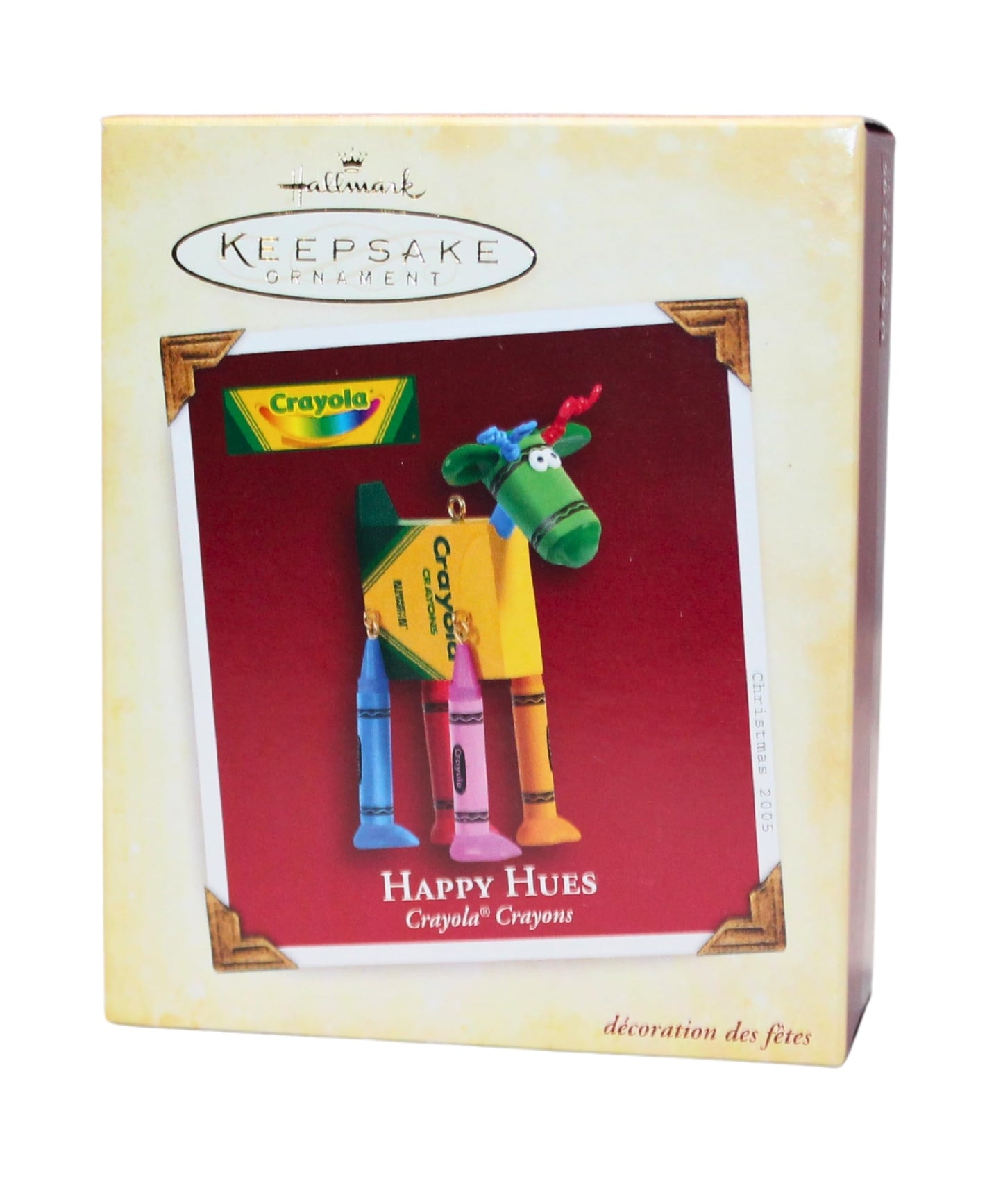 Hallmark 2005 Keepsake Christmas Ornament HAPPY HUES Crayola Crayons QXI6225