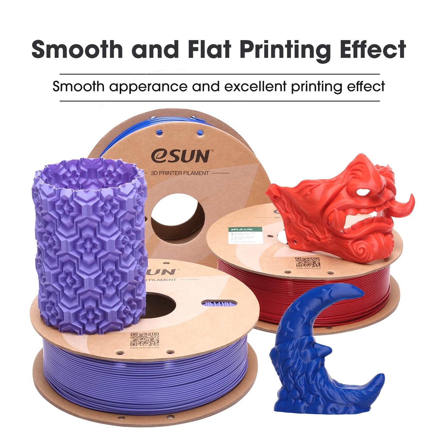 eSUN PLA Filament 1.75mm, 3D Printer Filament PLA Dimensional Accuracy +/- 0.03mm, 1KG Spool (2.2 LBS) 3D Printing Materials for Most FDM 3D Printers,Yellow