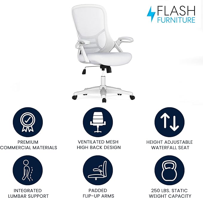 Flash Furniture Porter High-Back Swivel Office Chair