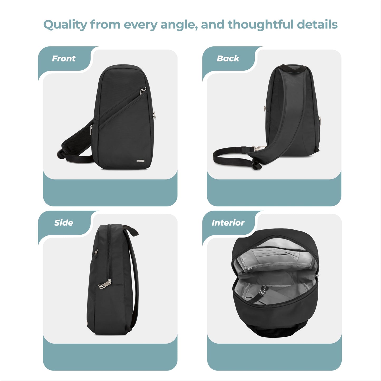 Travelon Anti-Theft Classic Sling Bag