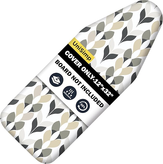 Small Ironing Board Cover and Pad 12"x32" Small Iron Board Cover