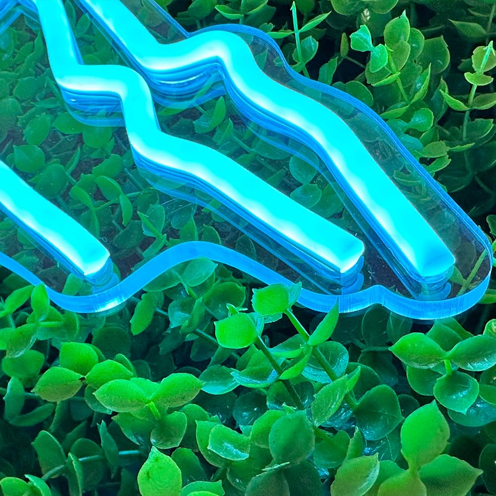 LED Decorative Lights USB Mountains Sunrise Sunset Led Neon Signs Home Decoration Wall Art Holiday Gift Brightness Adjustable 16.5''x11.8''