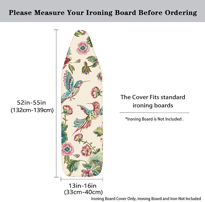 Hummingbird Ironing Board Cover