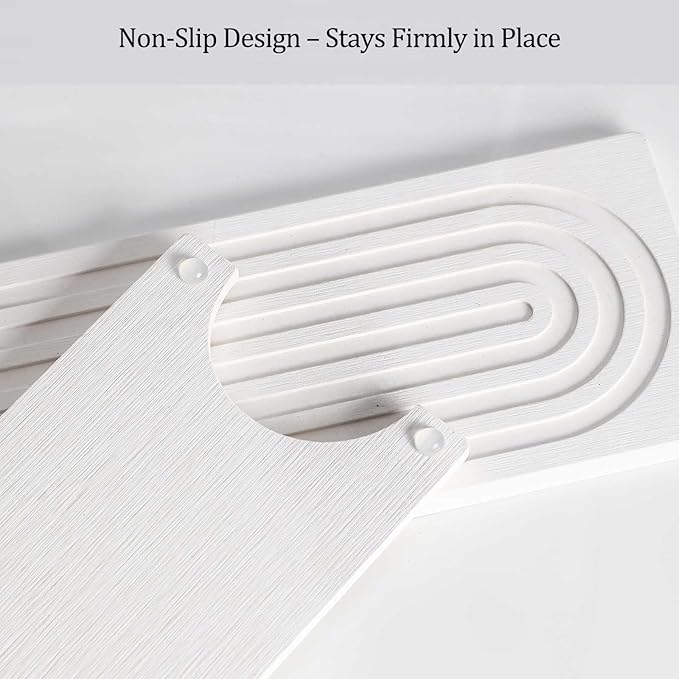 Stone Faucet Mat For Kitchen Sink, 23.6" Diatomite Quick Drying Stone Mat For