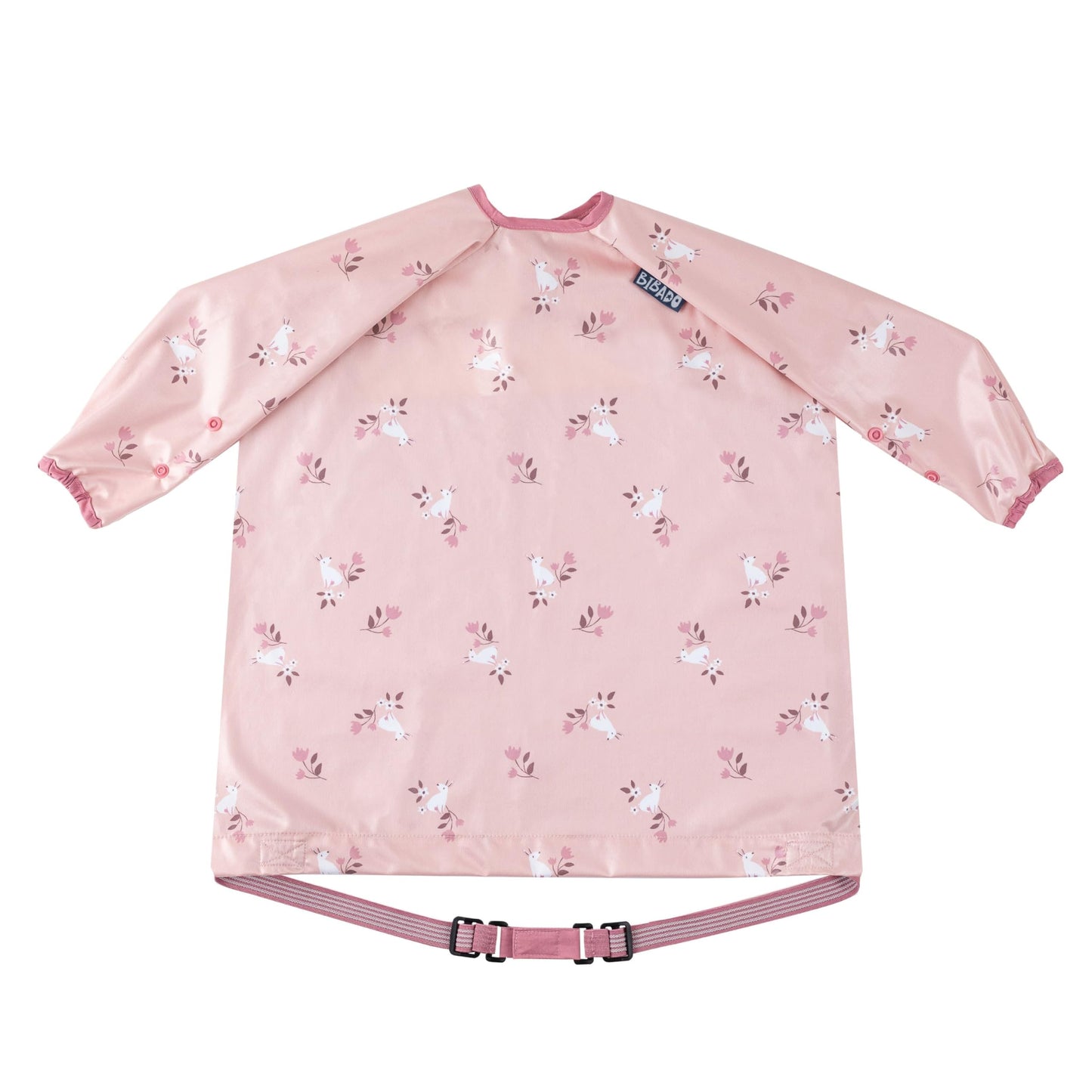 BIBaDO - Long Sleeve Baby Bibs - Babies & Toddlers 6-36 Months - Coverall Baby Weaning Bib - Easy Wipe Clean & Soft Fabric - Attach to Highchair & Tables - Waterproof - Machine Washable - Gifts