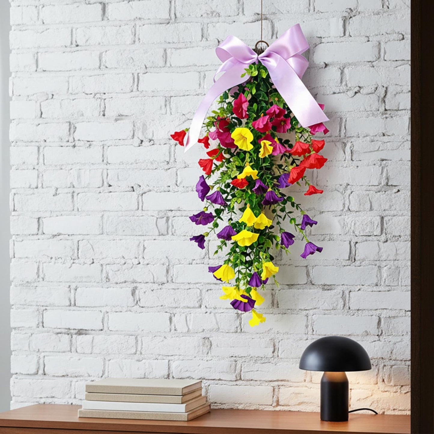 predolo Floral Morning Glory for Holiday Indoor Outdoor Home