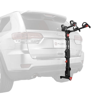 Allen Sports Premier Locking Quick Release 2-Bike Carrier for 2 in. & 1 4 in. Hitch, Model QR525 , Black