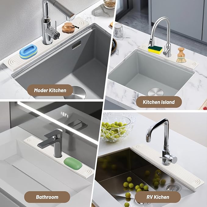 Faucet Mat for Kitchen Sink