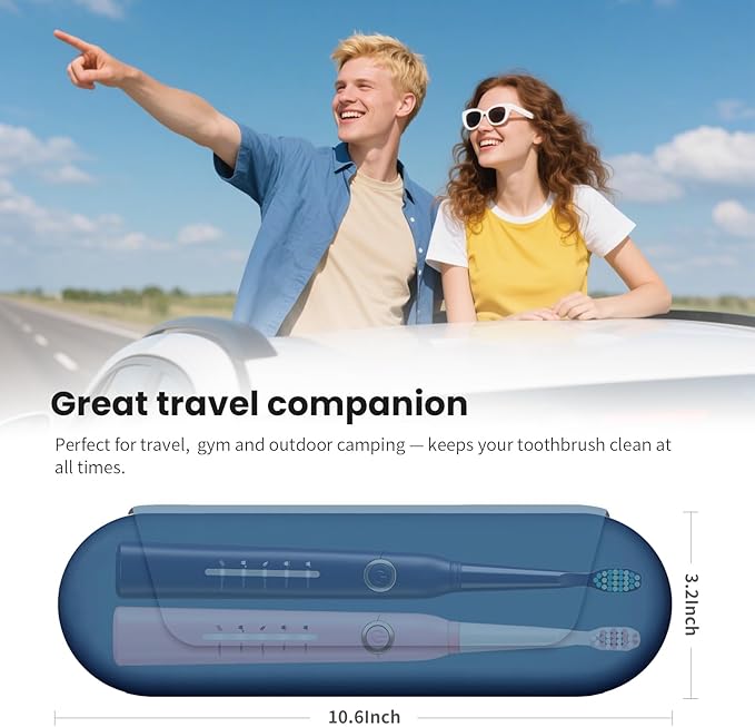 Silicone Electric Toothbrush Travel Case, Manual Toothbrush Travel Cover