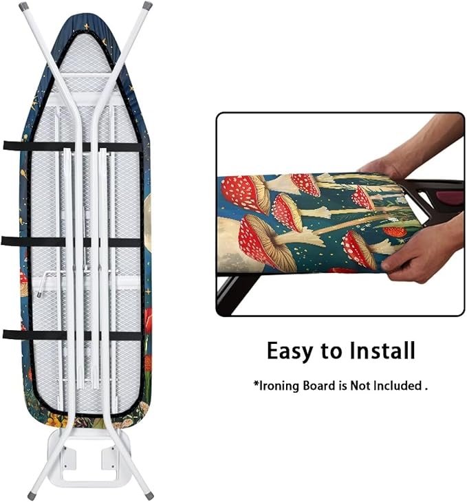 Ironing Mat, Mushroom Ironing Board Cover, Ironing Board Cover, Table Top