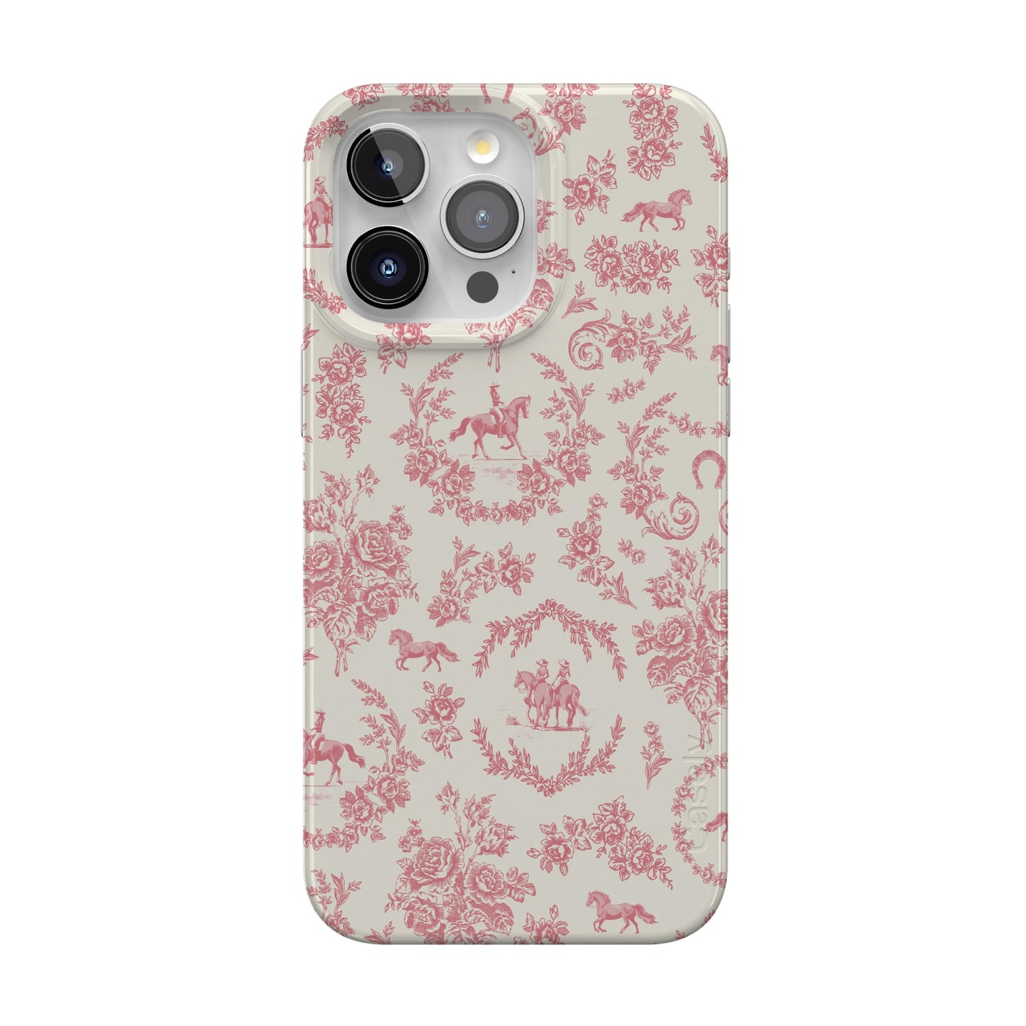 Casely iPhone 15 Pro Case | Fit Check | Neutral Checkerboard | Compatible with MagSafe | Classic Ultra Slim Design