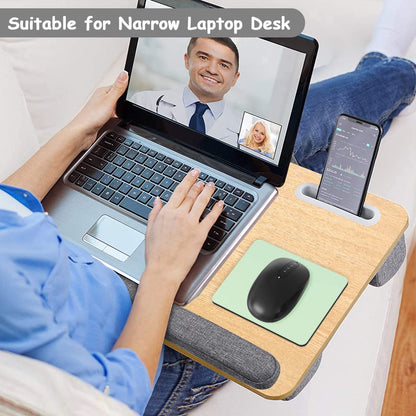 Dapesuom Mouse Pad 5 x 6 Inch With Non-Slip Rubber Base, Waterproof Mat for Women Kids Men, Wireless Mouse Laptops Keyboard Tray Home Office Travel, Lake Green
