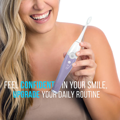 Tao Clean UV Sanitizing Sonic Toothbrush and Cleaning Station, Electric Toothbrush, Dual Speed Setting, White