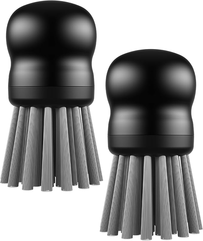 Mini Dish Brush for Cleaning Chicken Shredder, Palm Brush Dish Scrubber