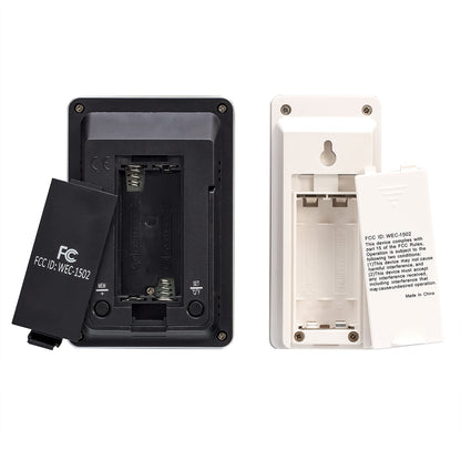 Taylor Wireless Digital Indoor Outdoor Thermometer, Easy to Read Numbers for Patio, Pool, and Indoor Areas, LCD, Black