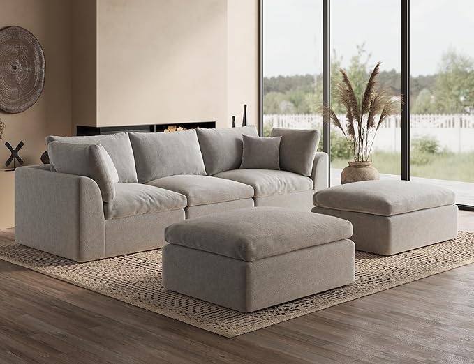 ohllob 110" Cloud Sectional Couches