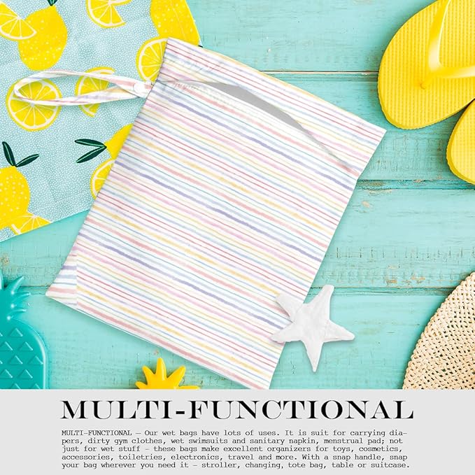 Wet Bag, Wet Dry Bag, Wet Bag for Swimsuit, Dirty Yoga Gym Clothes, Makeup Bag