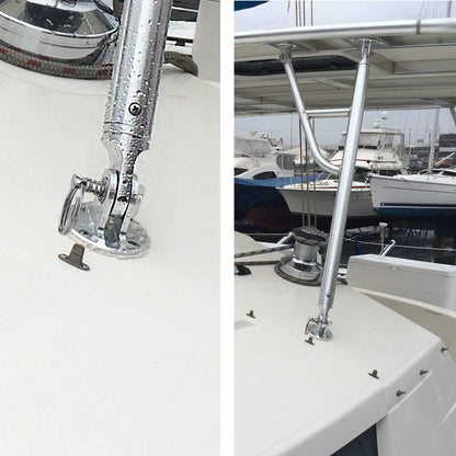 AMYSPORTS Marine Quick Release Pin Steel Deck Stainless Release Pin Hardware Boat Bimini Top Pins Release SUS316 4pcs