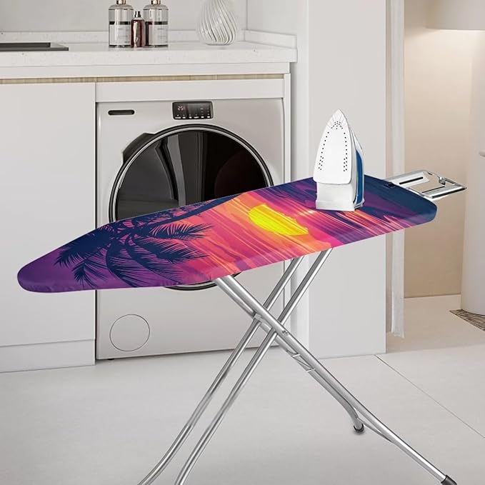 Sprowallow Palm Tree Ironing Board Covers and Pad Elastic Edge, Scorch