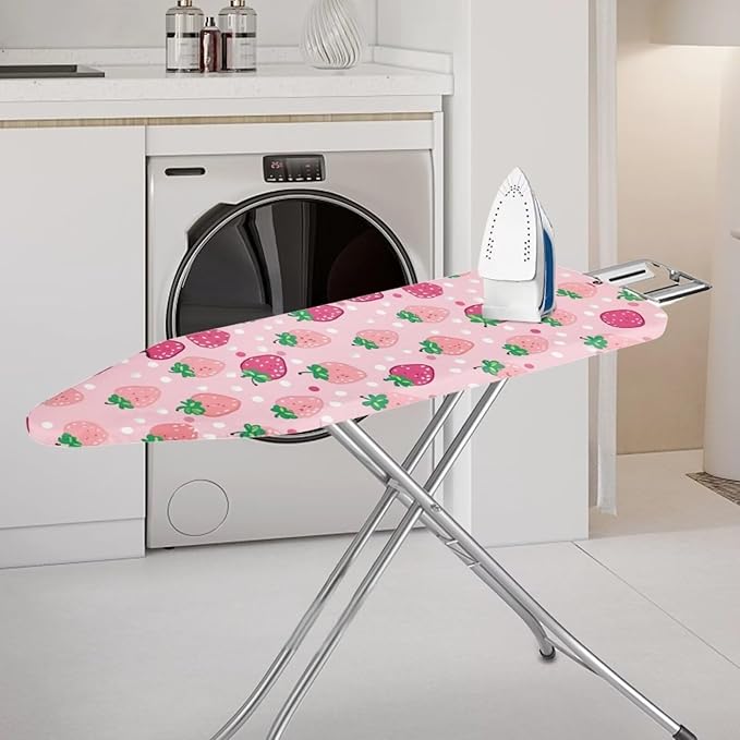 Strawberry Ironing Board Cover and Pad 15 X 54 Padding