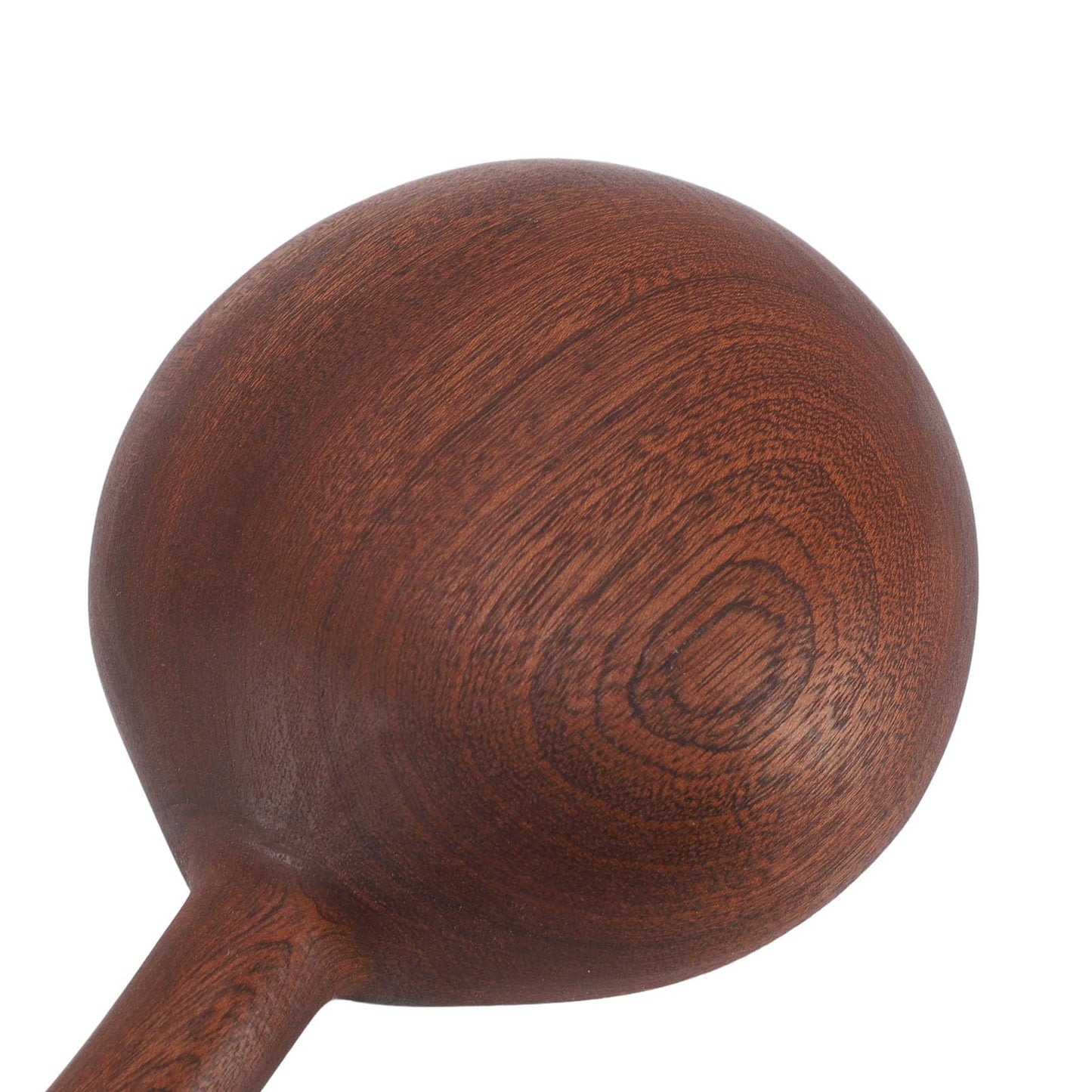 Wooden Water Ladle, 4.3 Inch Large Wood Kitchen Scoop Ladle for Flour Sugar Coffee Beans, Multipurpose Soup Serving Spoon Bath Scoop for Cooking Stirring, Bath Salt, Canisters Flour