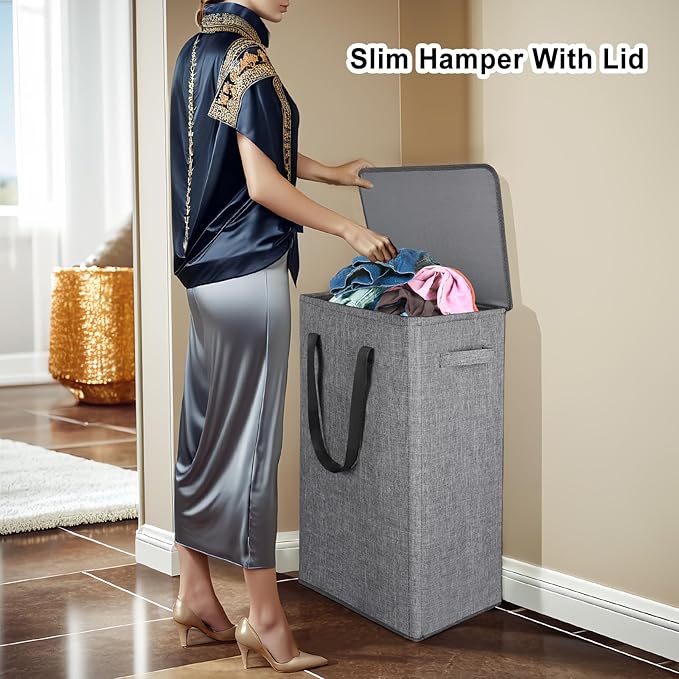 Odonata 75L Slim Laundry Hamper