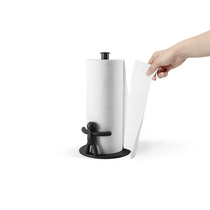 Umbra Buddy Countertop Paper Towel Holder, Black