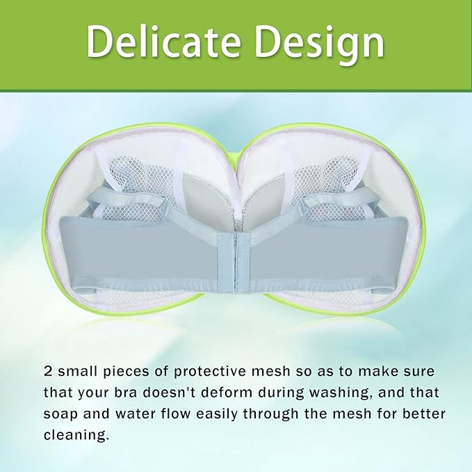 Shappy 6 Pieces Bra Washing Bag