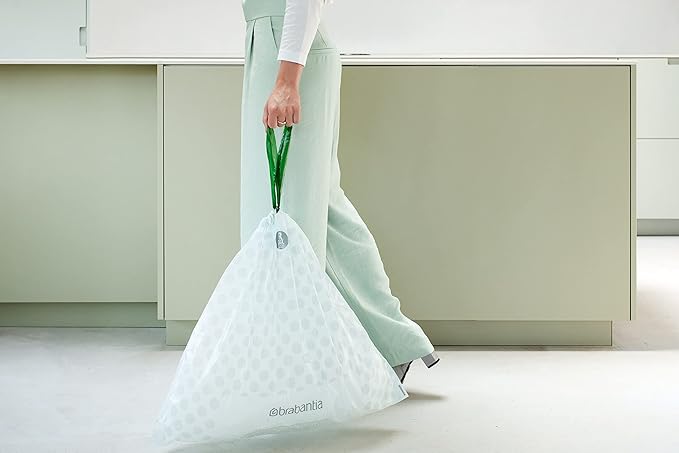 Brabantia PerfectFit Trash Bags Thick Plastic Trash Can Liners