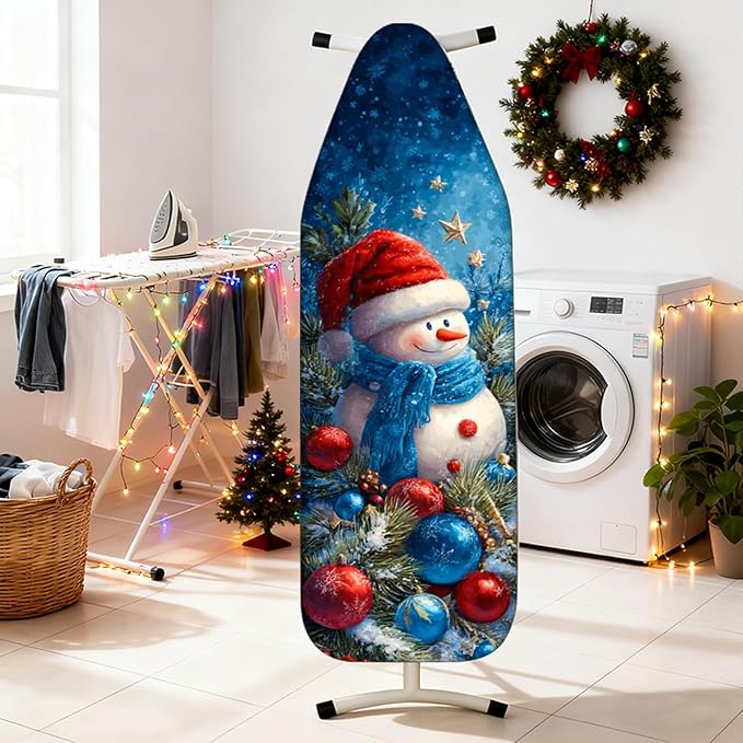Nuxovilar Ironing Board Covers Winter Snowman